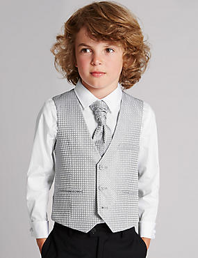 Plain Cotton Boys Suit, Technics : Attractive Pattern, Embroidered