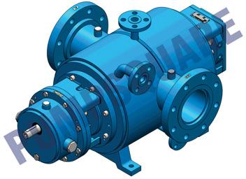 Twin Screw Pumps, Pressure : Δp