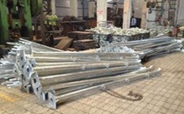 Galvanized Steel HDGI Earthing Pipes, Length : 100-150mm