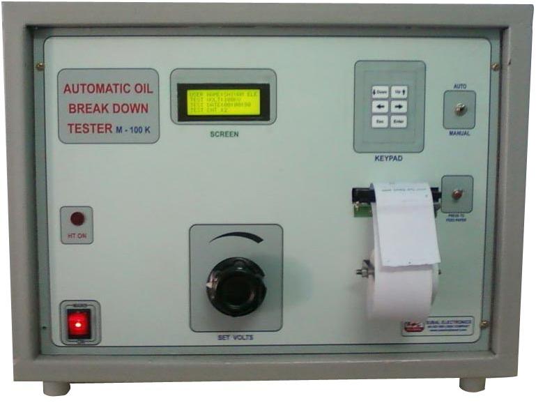 Transformer Oil Breakdown Tester