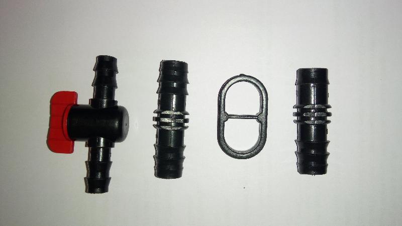 0.1-0.5mm Polished Carbon Steel Drip Irrigation Micro Fittings, for Agriculture