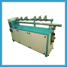 Paper tube cutting machine