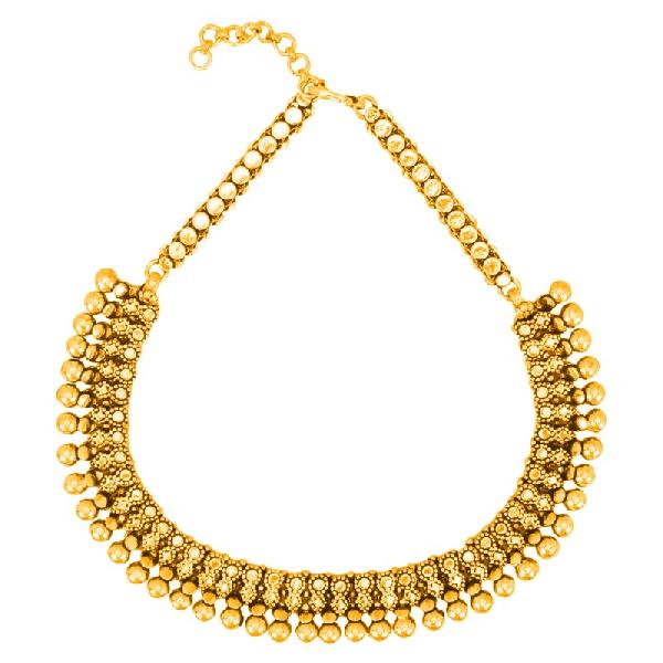 Gold Plated Mandala Necklace