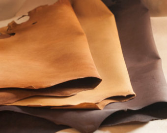 Vegetable Tanned Goat Leather