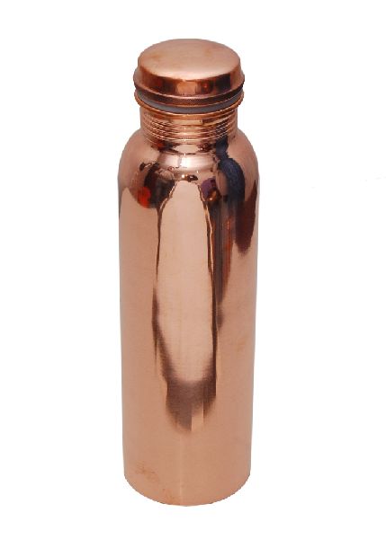 Plain Copper Water Bottle