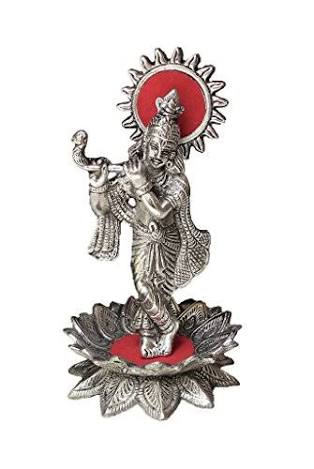 Metal Krishna Statue, For Pooja