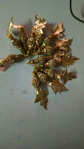 Golden Imitation Beads Latkan