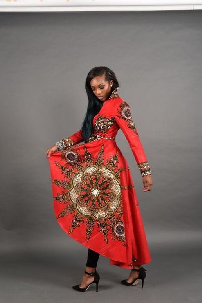 100% Cotton Dashiki African Printed Dress