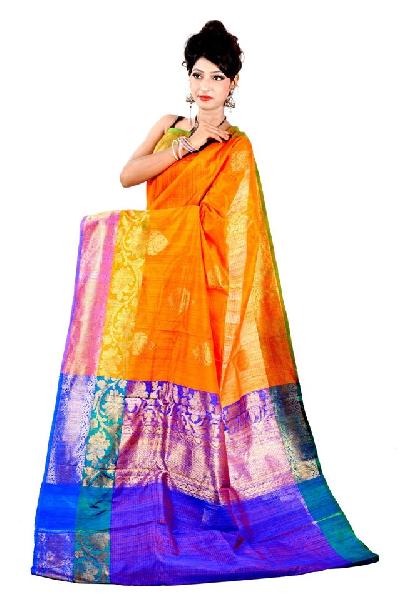 Banaras Handloom Dupion silk saree