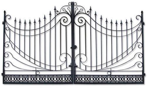 Manual Polished Metal Gate Grill, for Outside The House, Style : Common