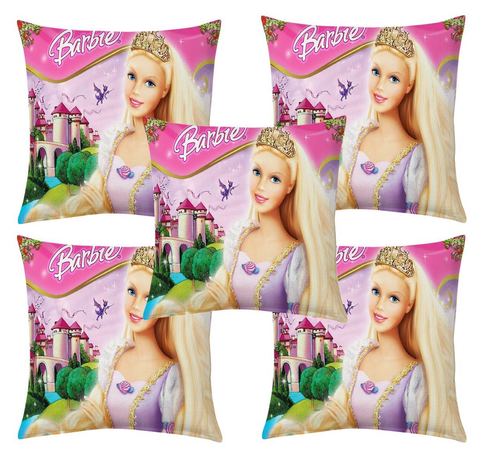 Barbie Doll Print Cushion Cover