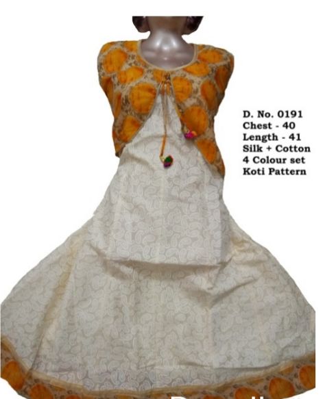 cotton silk kurtis