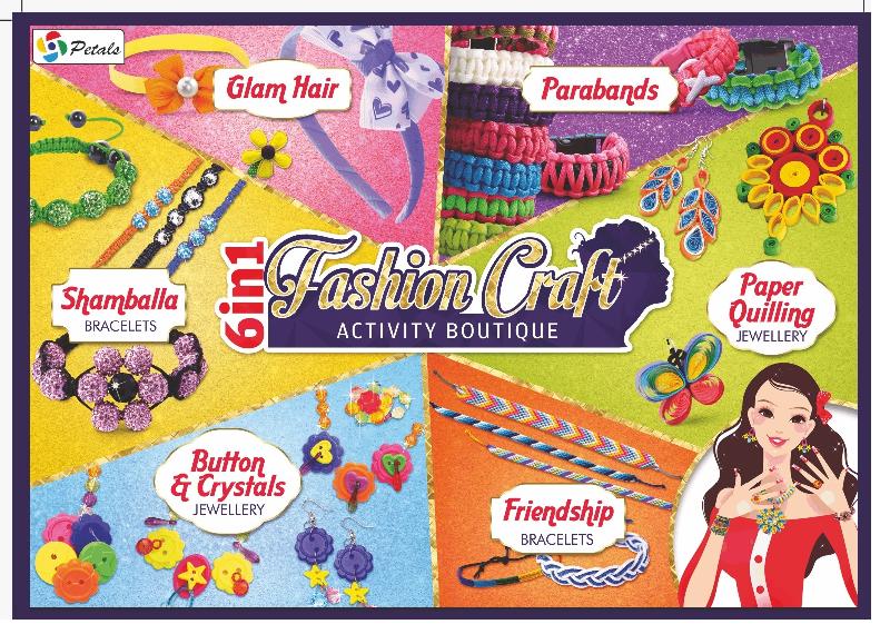 6 in 1 Fashion Craft Activity Boutique Creative DIY Kit