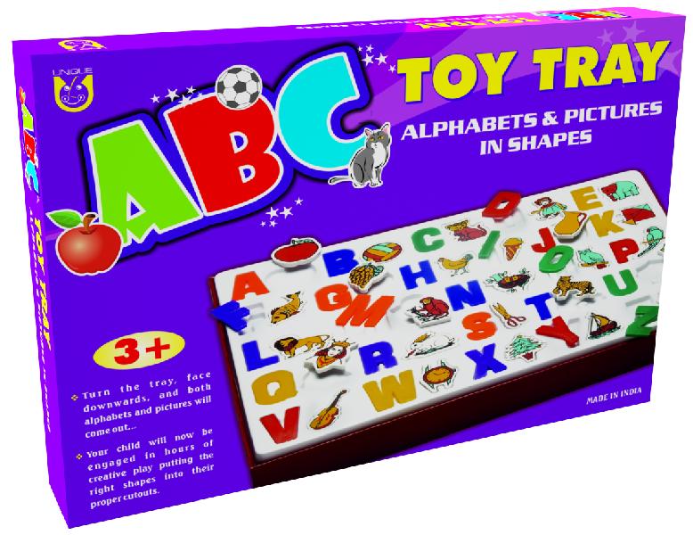 ABC Toy Tray Educational Building Blocks Learning Game at Rs 120 ...