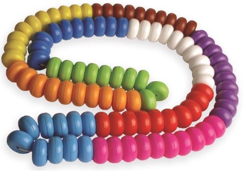 Counting beads dx 100 Preschool Educational Learning Toy