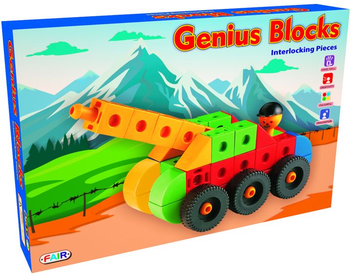 Genius Blocks Educational Toy Building Blocks