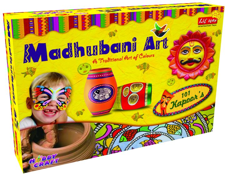 Madhubani Art Decorative Creative DIY Art And Craft Kit