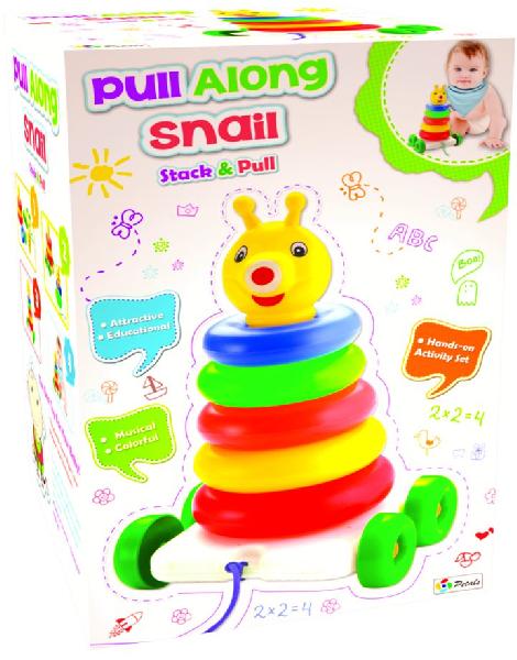 Oull Along Snail Preschool Educational Learning Toy