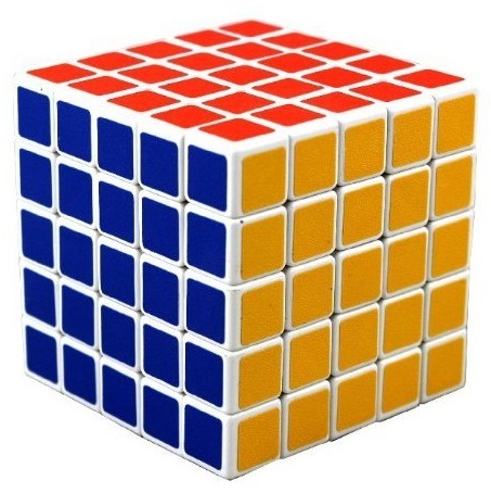 Rubiks Cube 5x5x5 Magic Brain Puzzle, Color : Multicolor