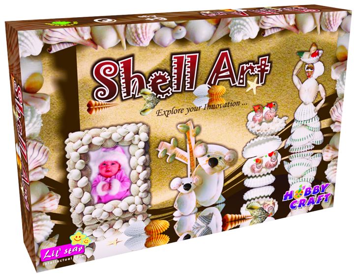 Shell Art Creative Educational Preschool Game