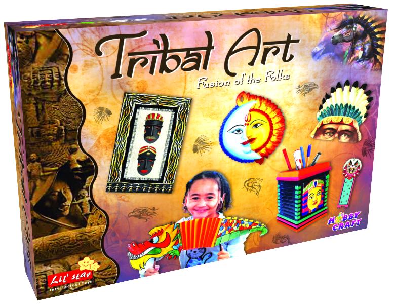 Tribal Art Creative Educational Preschool Game, Color Multicolor
