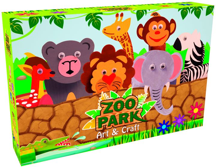 Zoo Park Creative Educational Preschool Game, Color : Multicolor