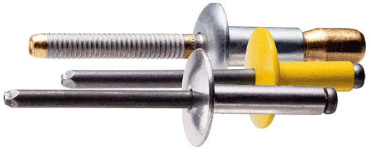 Open end blind rivet