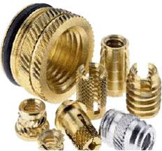 Threaded brass inserts