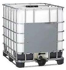 Plastic IBC Liquid Storage Tank, Color : White