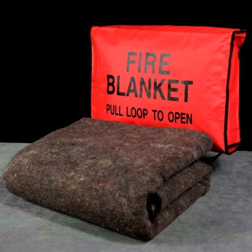 Fiberglass fire blanket, Technics : Woven