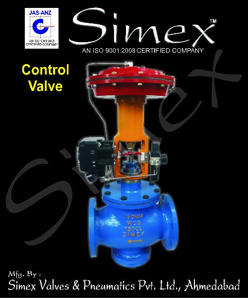 SIMEX ASTM 216 Electro Pneumatic Valve Positioner, for Oil, Steam, Port Size : 1' To 300MM