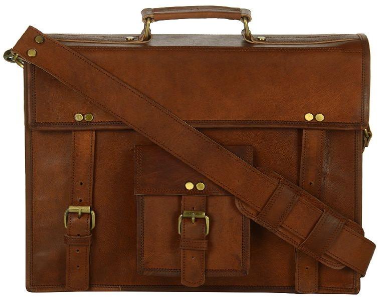 Leather Messenger Bag