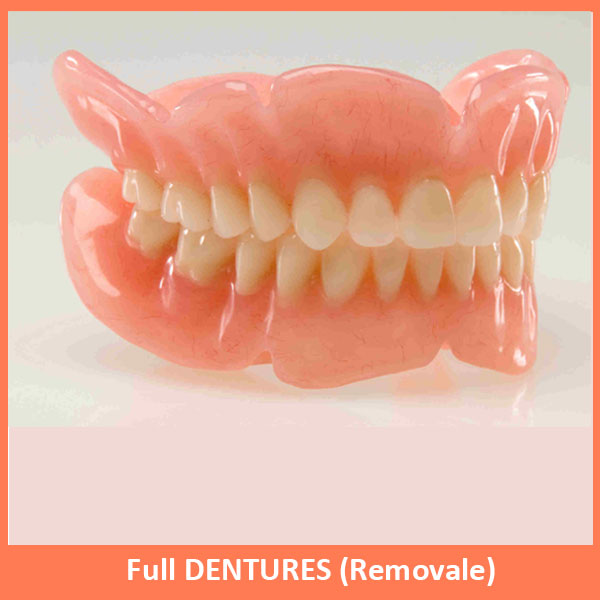 Full Dentures (Removale)