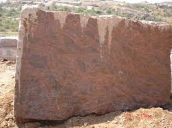 Red Granite Blocks