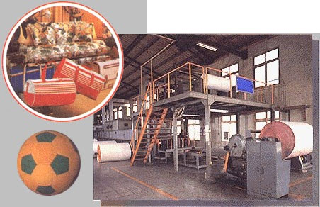P.V.C. Synthetic Leather Manufacturing Equipment