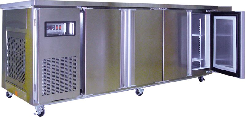 Four Door Undercounter Refrigerator