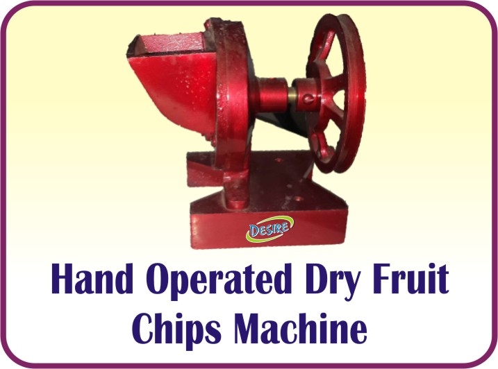 Hand operated Dry Fruit Chips Machine