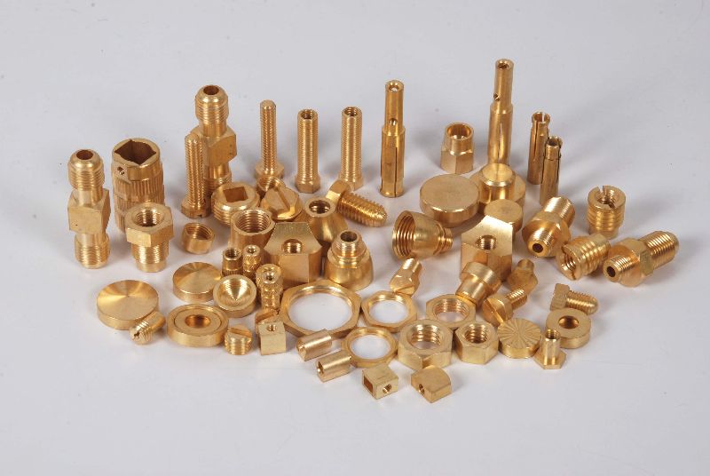 brass precision turned component