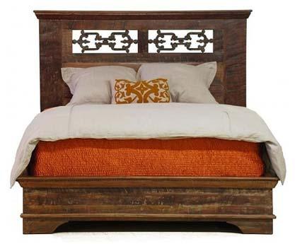 Wooden Jali Bed