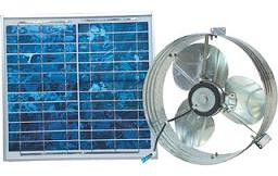 solar fan