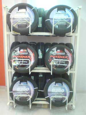 Tyre Display Stand