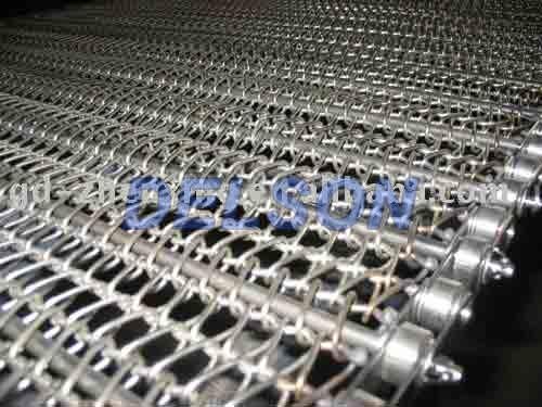 Wire Mesh Belt with chain