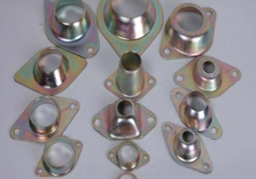 Round Sheet Metal Pressed Components, for Industrial Use, Length : 3-4ft, 4-5ft, 5-6ft
