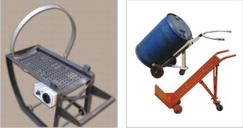 Mobile Heated Drum Trolley