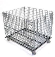 Collapsible Wire Mesh Container