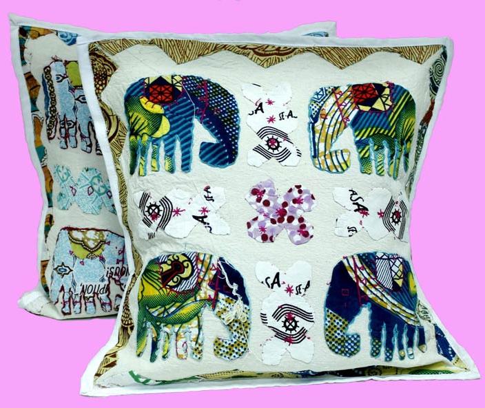 Applique Handcrafted Cushion Covers
