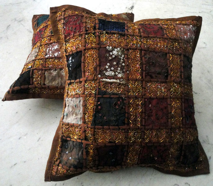 Brown Pillow Cushion Cover