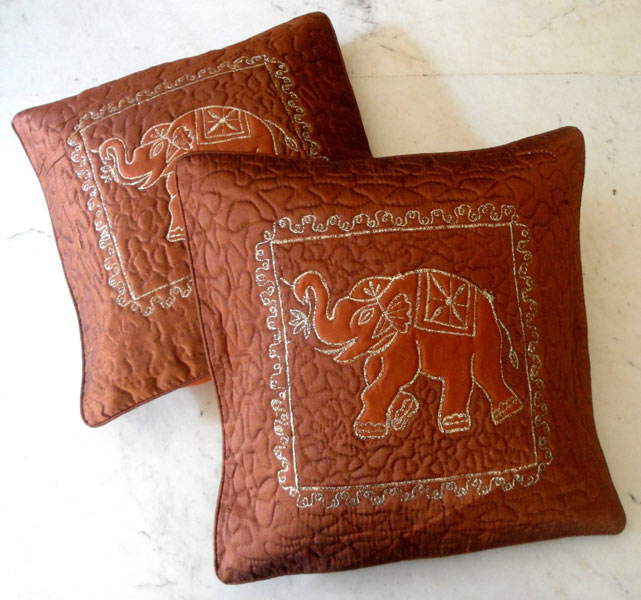 Embroidered Cushion Covers