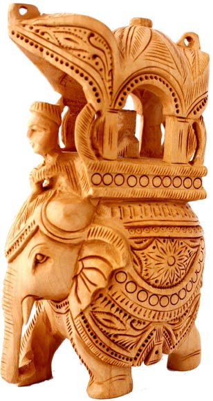 Royal Ambabari Elephant Figurine Statue