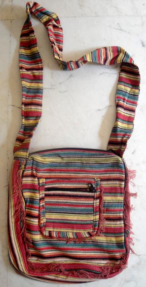 Cotton Canvas Indian Sling Cross Body Bag